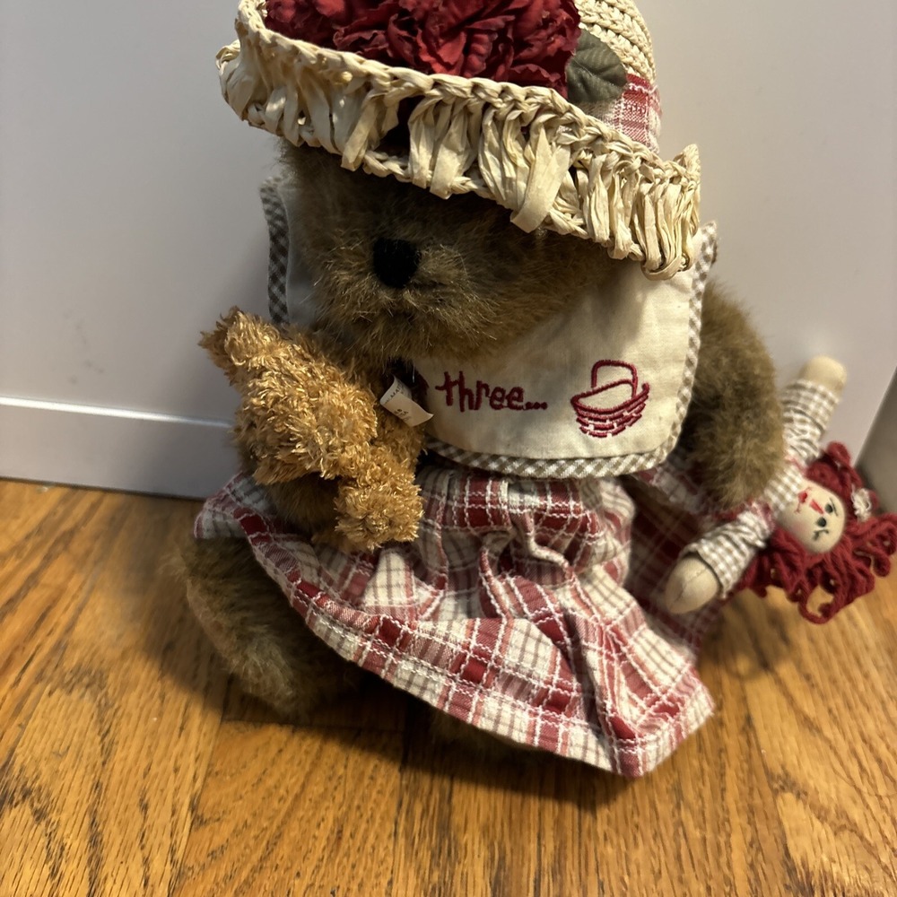 Boyd's Bears Plush Trissy Teabeary Tea For Three ~12"